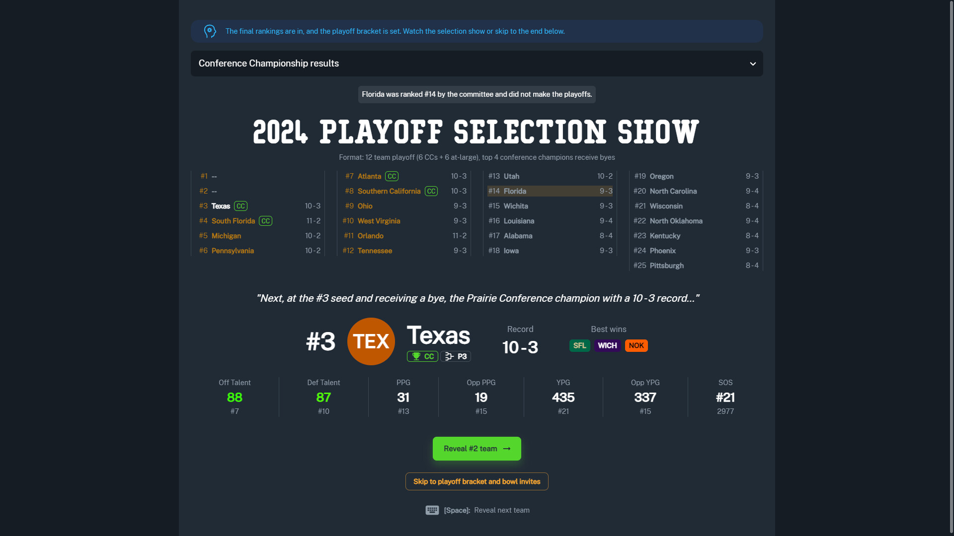 Football Coach: College Dynasty screenshot 8