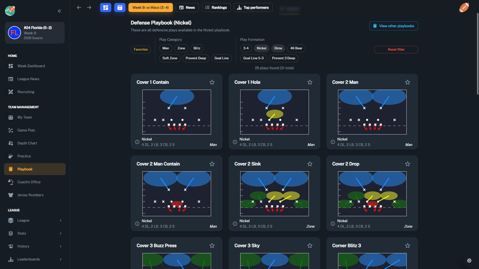Football Coach: College Dynasty screenshot 11