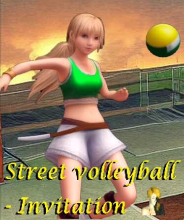 Street volleyball - Invitation