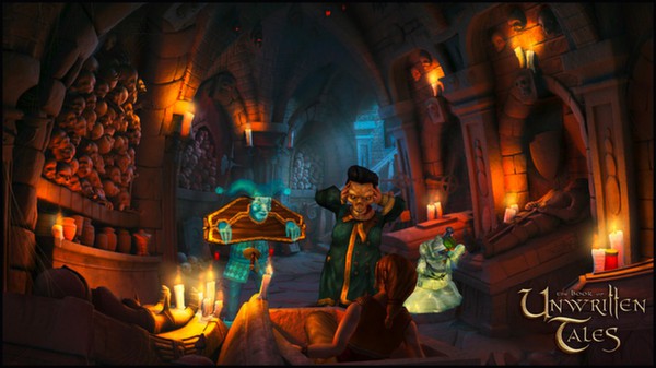 Screenshot z The Book of Unwritten Tales