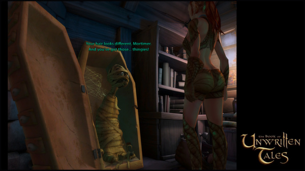 Screenshot z The Book of Unwritten Tales