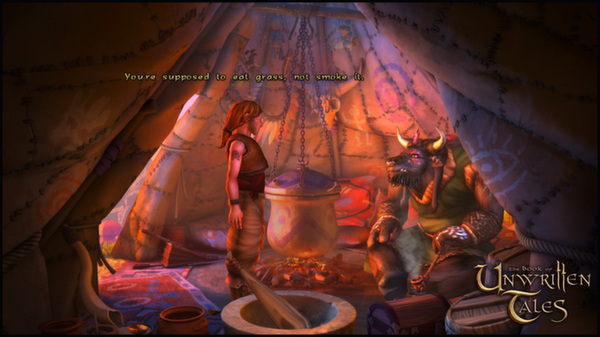 Screenshot z The Book of Unwritten Tales