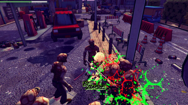 Screenshot z BeZombie Anime Invasion