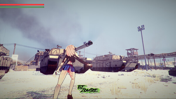 Screenshot z BeZombie Anime Invasion