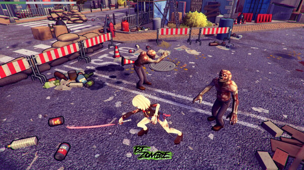 Screenshot z BeZombie Anime Invasion