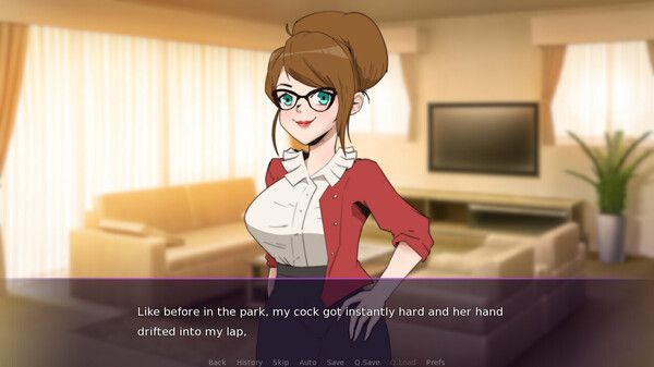 Screenshot z My Girlfriend is a Futanari