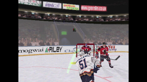 Screenshot z Actua Ice Hockey 2
