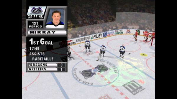 Screenshot z Actua Ice Hockey 2