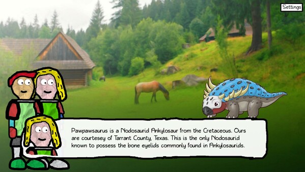 Screenshot z Scientifically Accurate Dinosaur Mating Simulator 2022: American Revolution 1775 - 1786