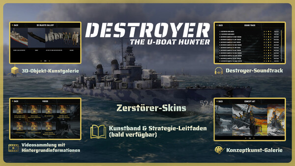 Destroyer The U-Boat Hunter Supporter Pack Screenshot 1