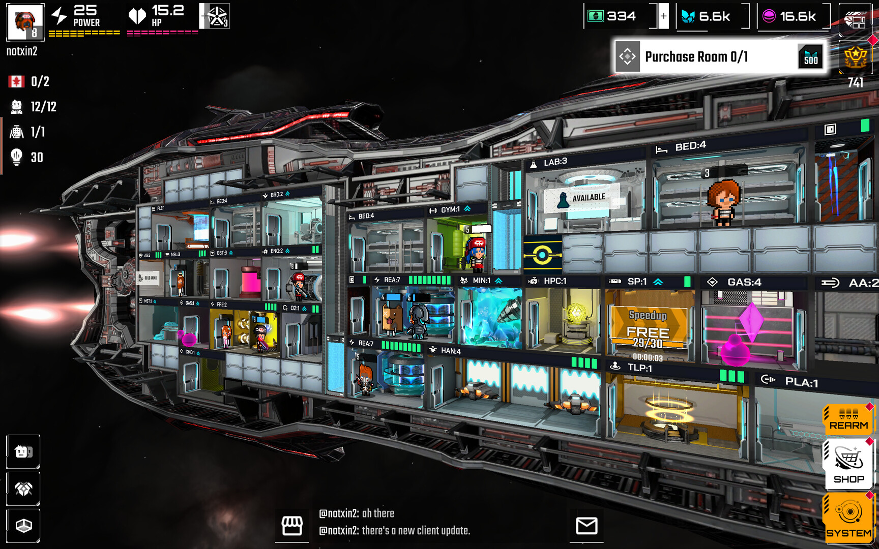 Imagem Cena de <strong>Pixel Starships</strong> is GO 2