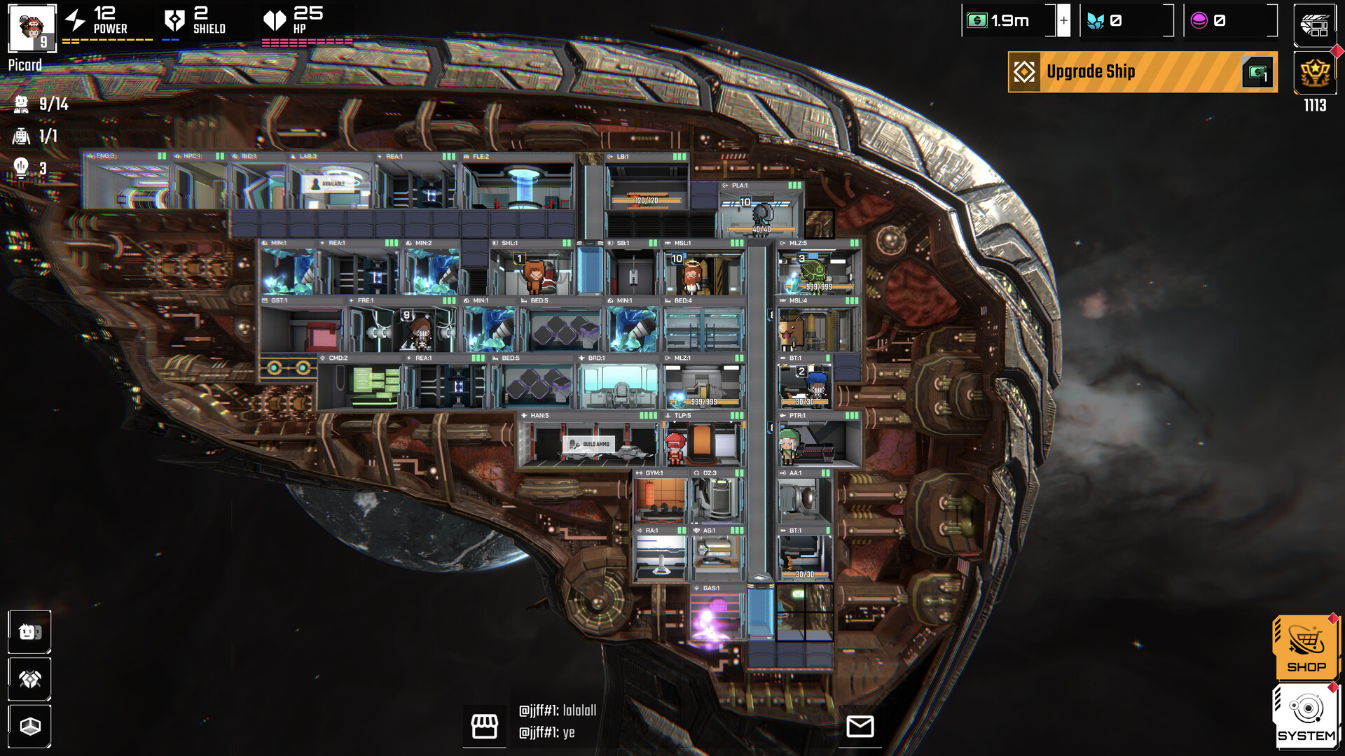 #2. Pixel Starships 2 (Steam) By: SavySoda