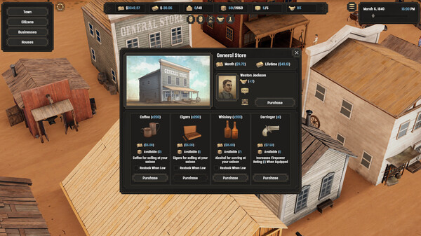 Screenshot z Deadwater Saloon Soundtrack