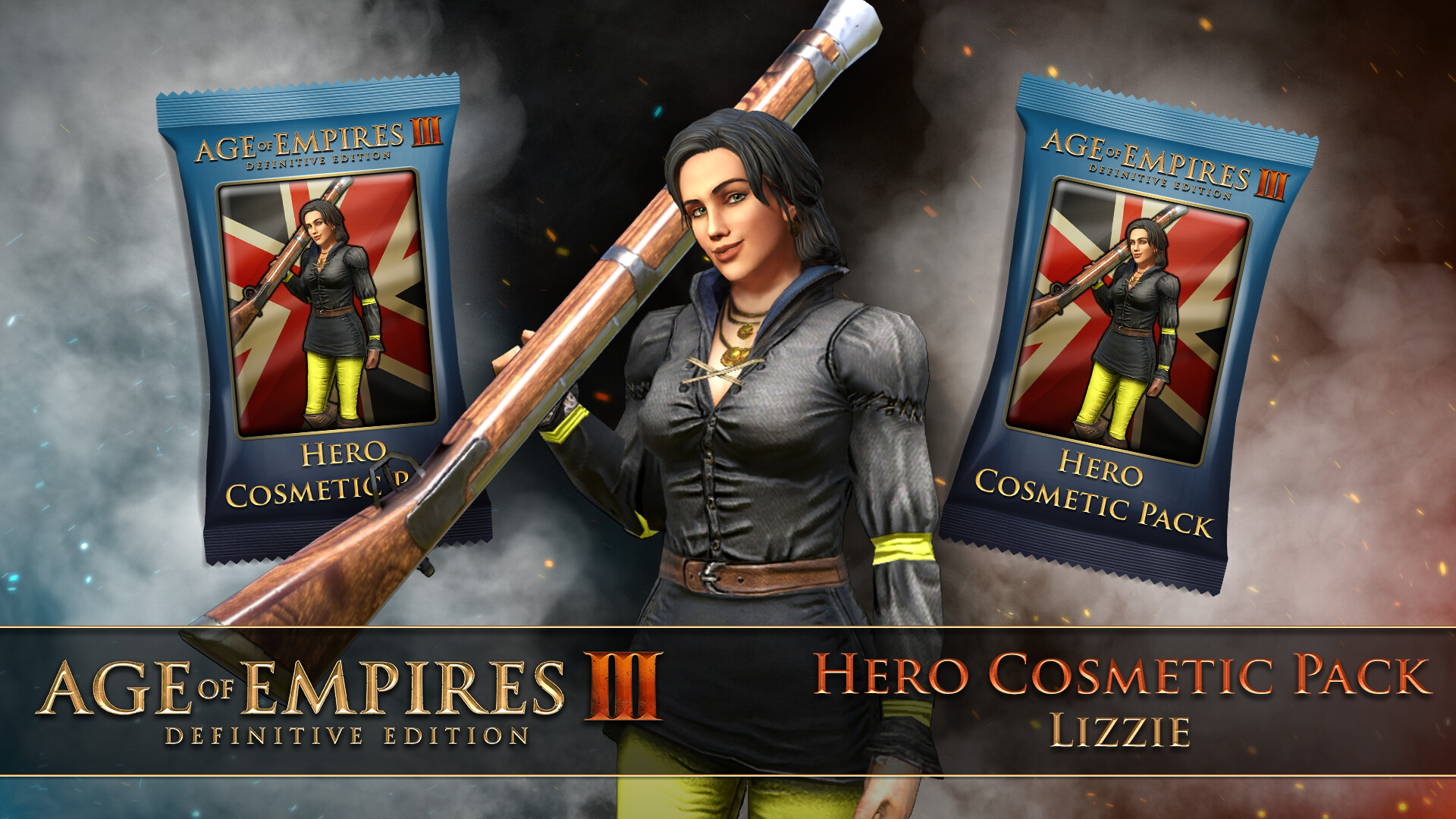 Age of Empires III: Definitive Edition – Hero Cosmetic Pack – Lizzie Featured Screenshot #1
