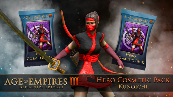 Age of Empires III: Definitive Edition – Hero Cosmetic Pack – Kunoichi