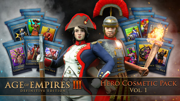 Age of Empires III: Definitive Edition – Hero Cosmetic Pack – Vol. 1