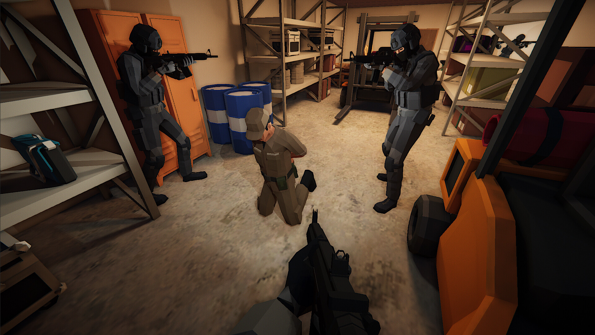 Blue Intervention screenshot #2