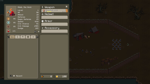 Screenshot z Awakening of Legend - Monk Character