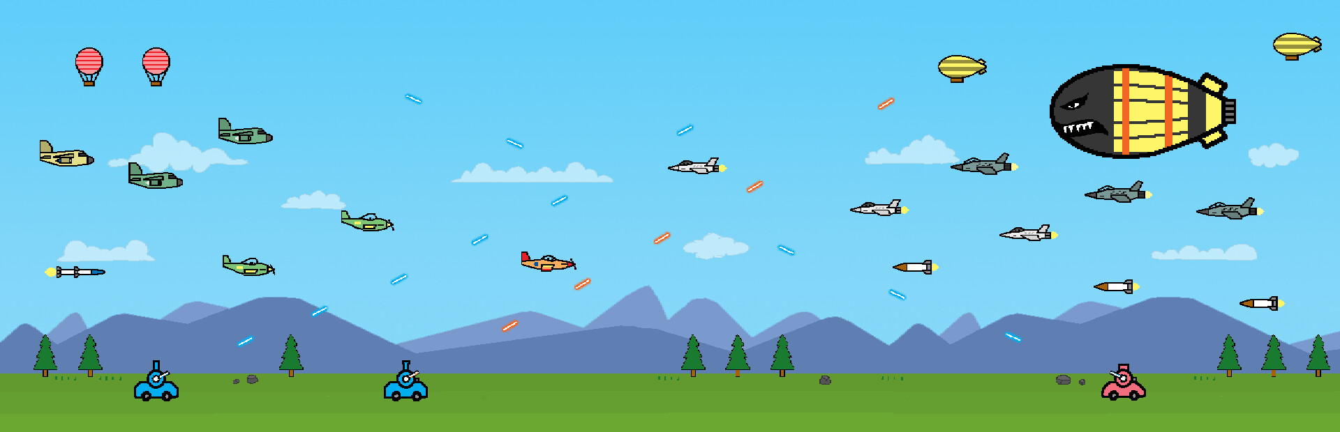 Cannon Shoot Plane