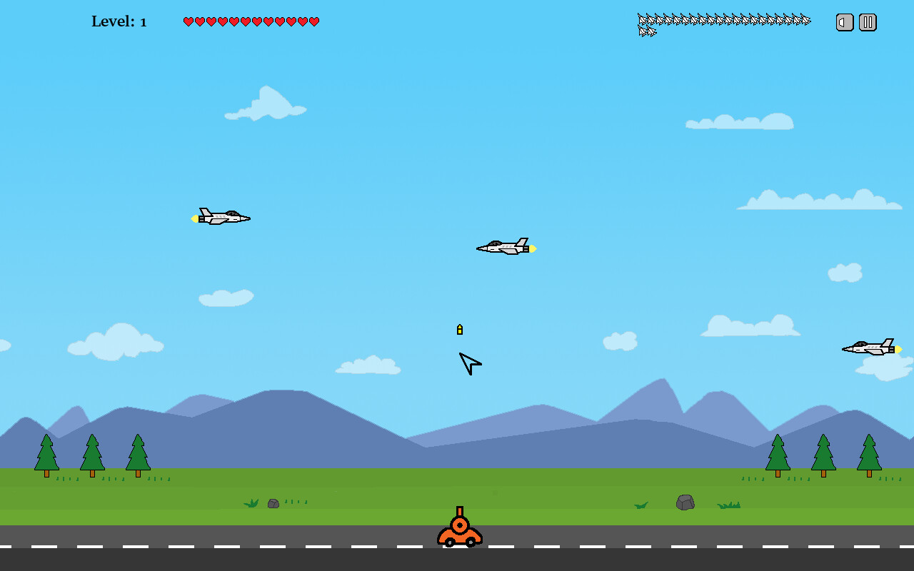 Cannon Shoot Plane