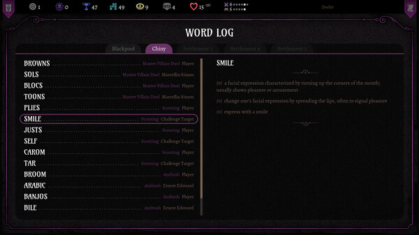 Screenshot z Words of Yendor