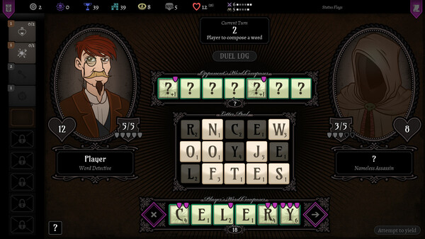 Screenshot z Words of Yendor