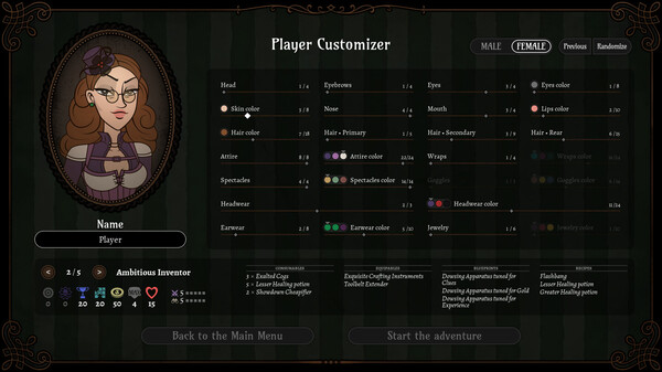 Screenshot z Words of Yendor