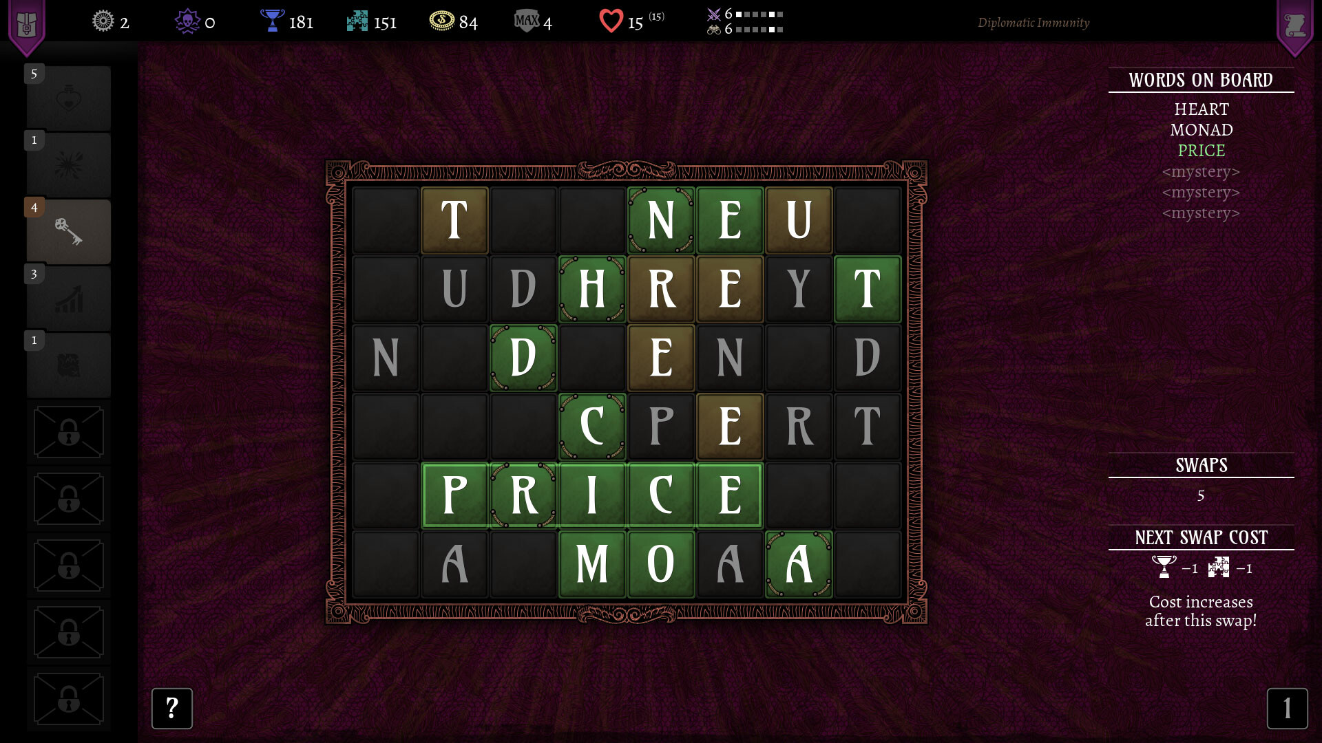 Words of Yendor gameplay screenshot 5