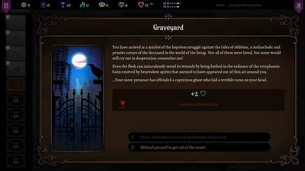 Screenshot z Words of Yendor