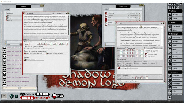 Fantasy Grounds - Shadow of the Demon Lord