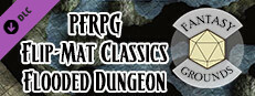 Fantasy Grounds - Pathfinder RPG - Pathfinder Flip-Mat - Flooded Dungeon Small Capsule Image