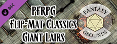 Fantasy Grounds - Pathfinder RPG - Pathfinder Flip-Mat - Giant lairs Small Capsule Image