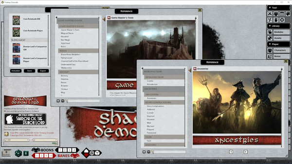 Fantasy Grounds - Shadow of the Demon Lord Demon’s Lord Companion