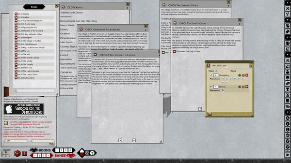 Fantasy Grounds - Shadow of the Demon Lord Adventure Pack 1