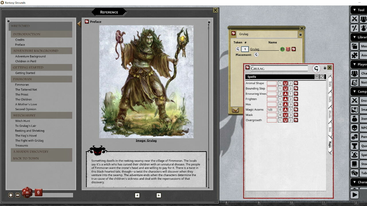 Fantasy Grounds - Shadow of the Demon Lord Adventure Pack 2 Featured Screenshot #1
