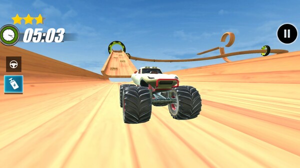 Screenshot z Stunts Contest Monster Car