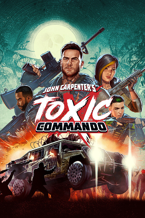 Capa de John Carpenter's Toxic Commando