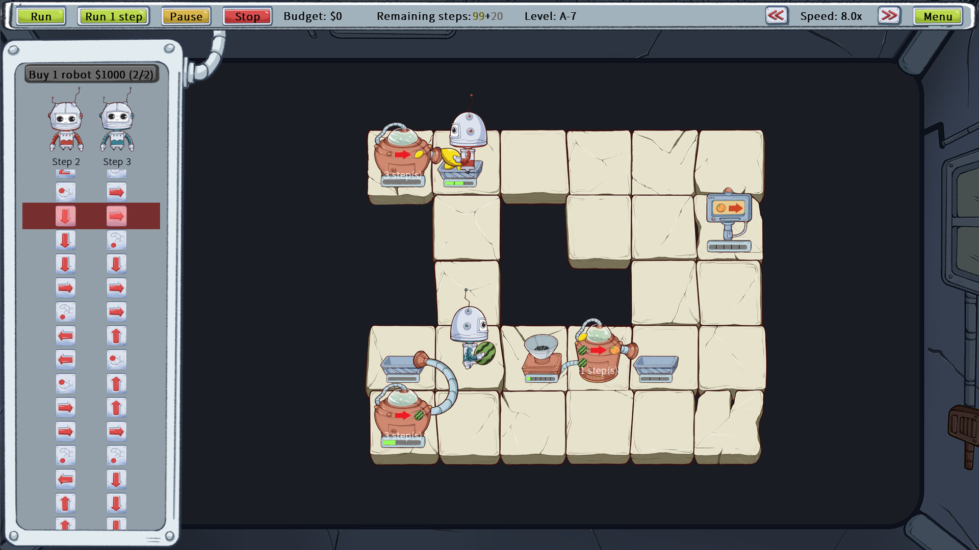#1. Robot Programmer (Steam) By: Zero Cores