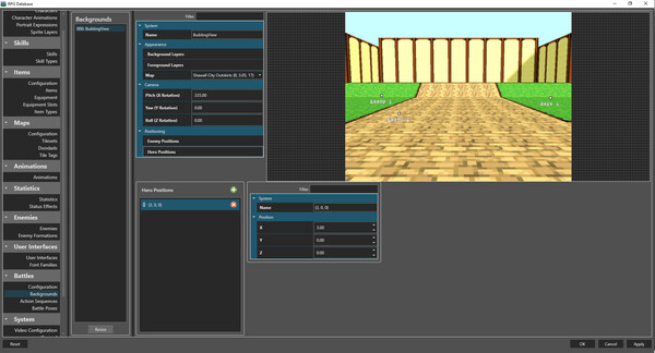 Screenshot z RPG Architect