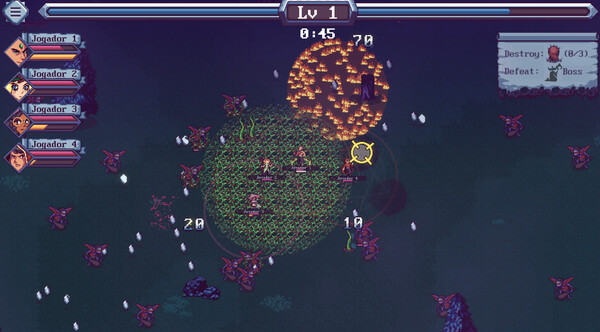 Скриншот 1 из игры Fourspell Survivors Online