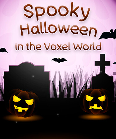 Spooky Halloween in the Voxel World