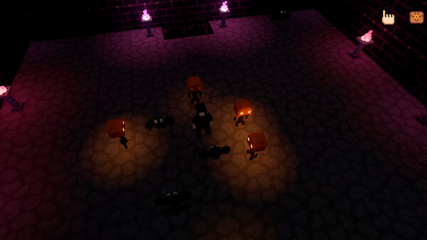 Spooky Halloween in the Voxel World (Remake).