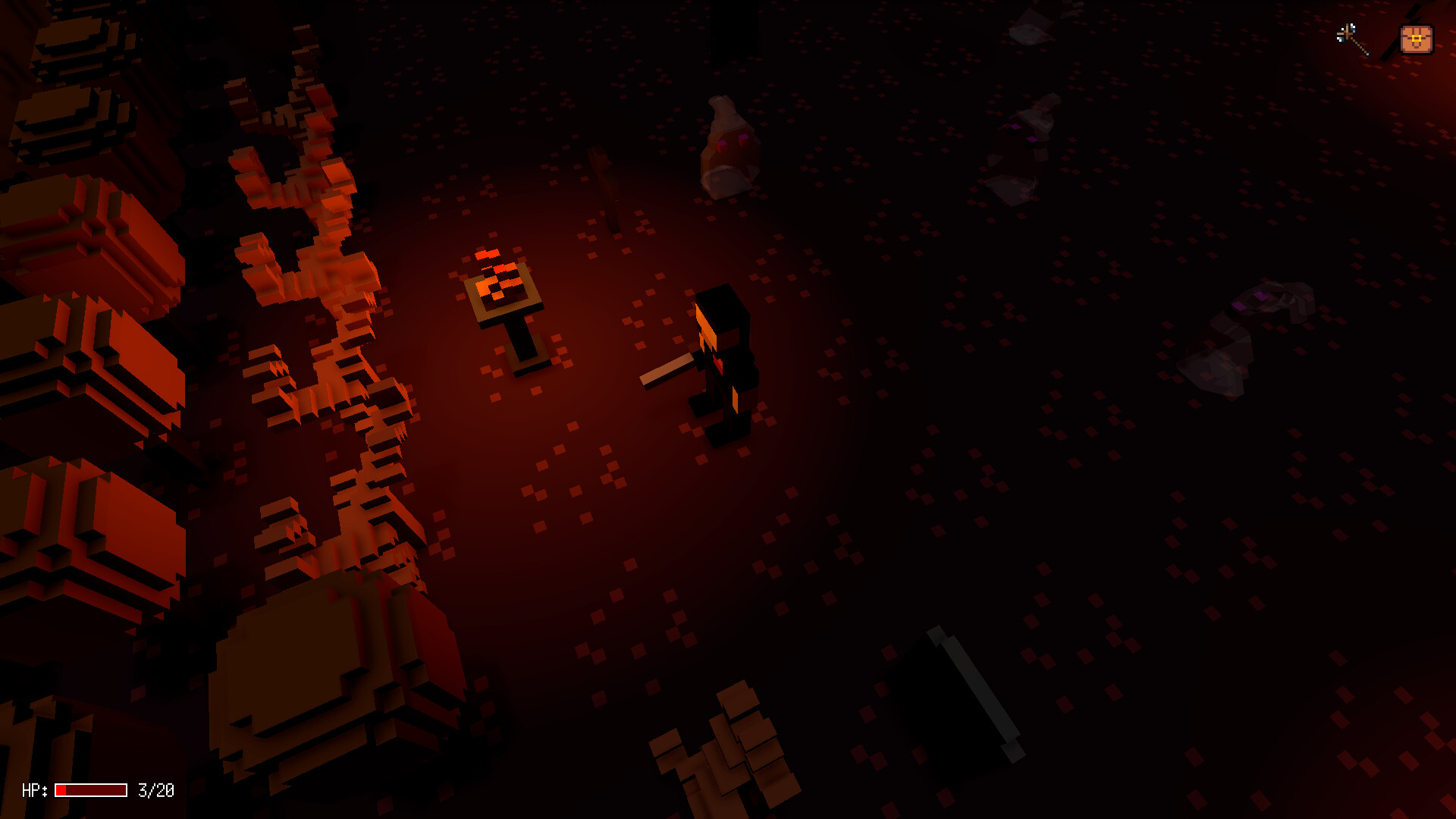Spooky Halloween in the Voxel World (Remake) screenshot #6