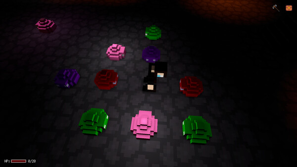 Spooky Halloween in the Voxel World (Remake).