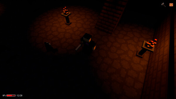 Spooky Halloween in the Voxel World (Remake).