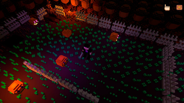 Spooky Halloween in the Voxel World (Remake).