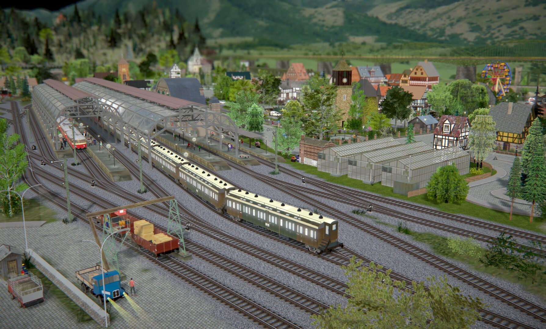 screenshot of 3D-Modellbahn Studio V9 3