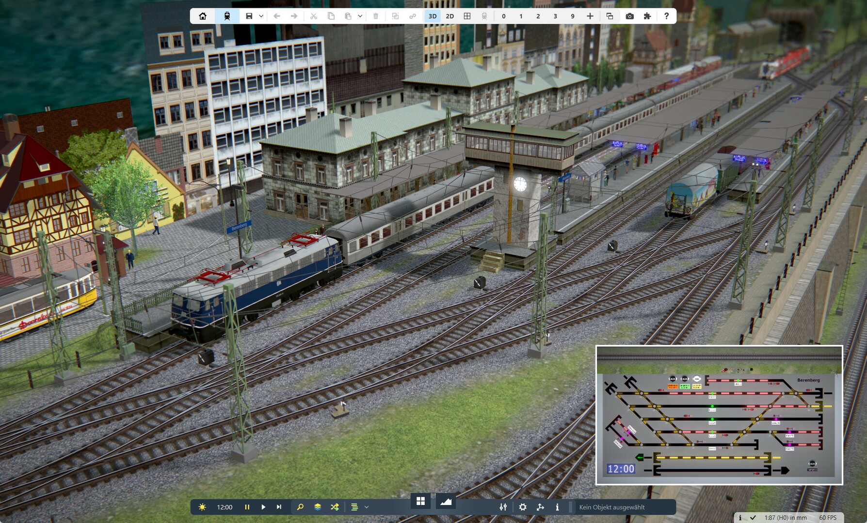 screenshot of 3D-Modellbahn Studio V9 5