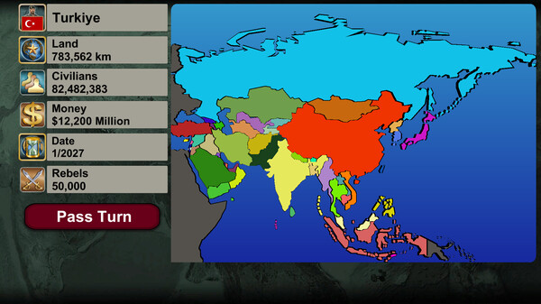 Screenshot z Asia Empire 2027