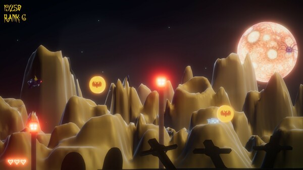 Screenshot z Flappy Bat 2